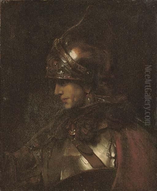 Alexander The Great Oil Painting by Harmenszoon van Rijn Rembrandt