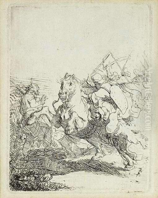 State Oil Painting by Harmenszoon van Rijn Rembrandt