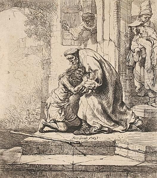 Der Verlorene Sohn Oil Painting by Harmenszoon van Rijn Rembrandt