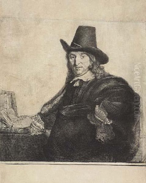 Jan Asselyn, Painter. Oil Painting by Harmenszoon van Rijn Rembrandt