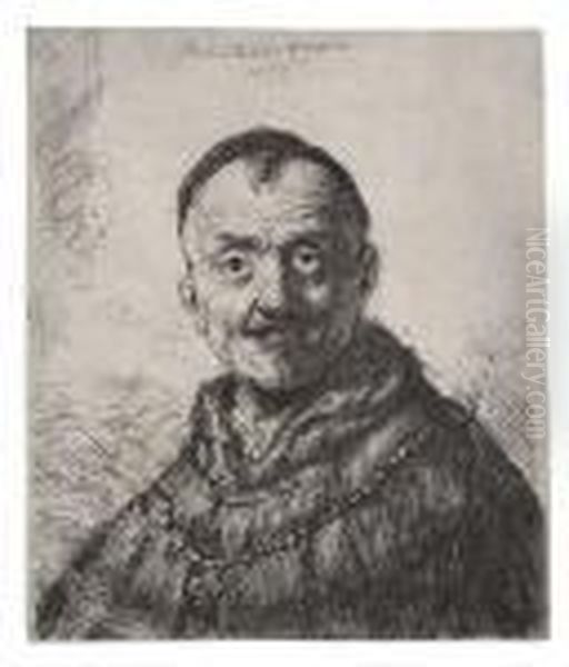 The First Oriental Head Oil Painting by Harmenszoon van Rijn Rembrandt