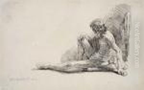 Untitled Oil Painting by Harmenszoon van Rijn Rembrandt