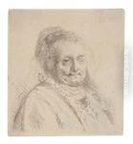 Untitled Oil Painting by Harmenszoon van Rijn Rembrandt