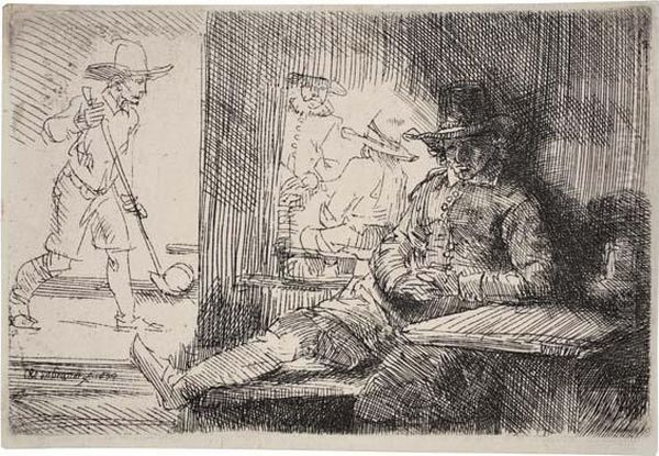 Untitled Oil Painting by Harmenszoon van Rijn Rembrandt