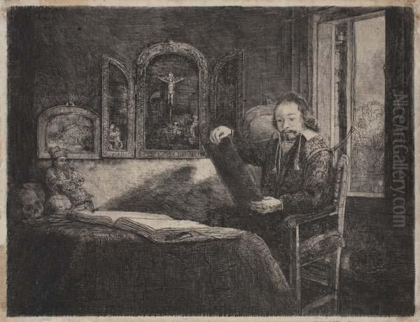 Untitled Oil Painting by Harmenszoon van Rijn Rembrandt