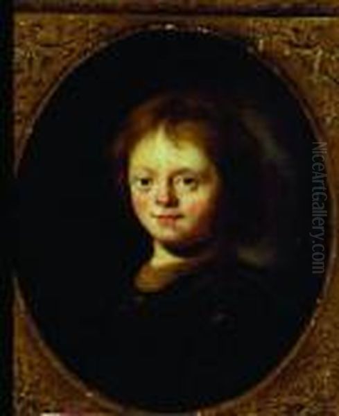Portrait Of A Child Oil Painting by Harmenszoon van Rijn Rembrandt