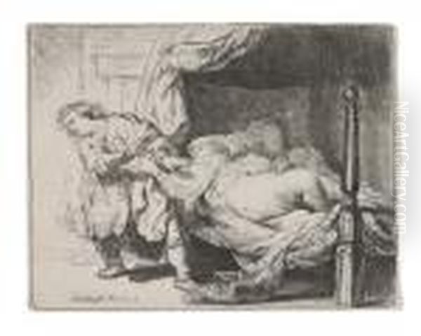 Untitled Oil Painting by Harmenszoon van Rijn Rembrandt