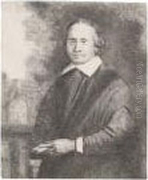 Jan Antonides Van Der Linden, Physician Oil Painting by Harmenszoon van Rijn Rembrandt