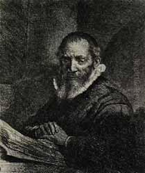 Jan Cornelis Sylvius Oil Painting by Harmenszoon van Rijn Rembrandt