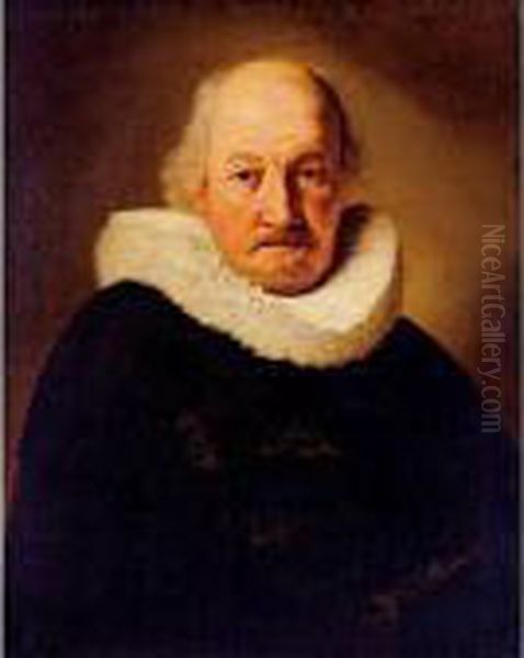 Portrait Of An Old Man Oil Painting by Harmenszoon van Rijn Rembrandt