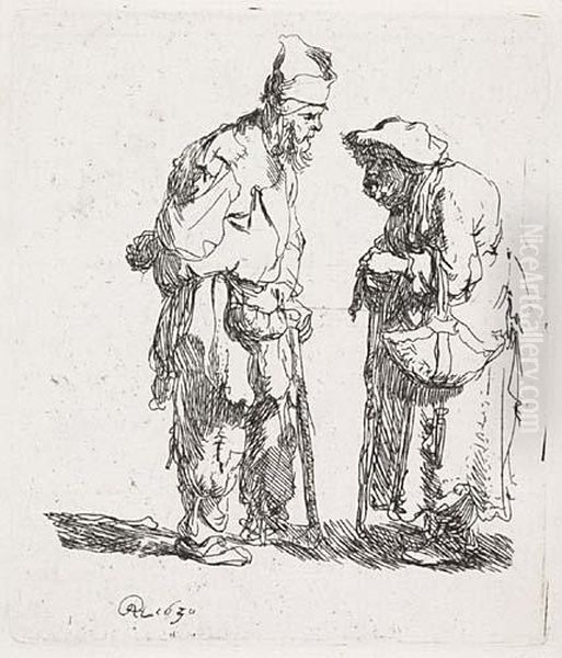 Untitled Oil Painting by Harmenszoon van Rijn Rembrandt