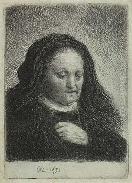 Untitled Oil Painting by Harmenszoon van Rijn Rembrandt