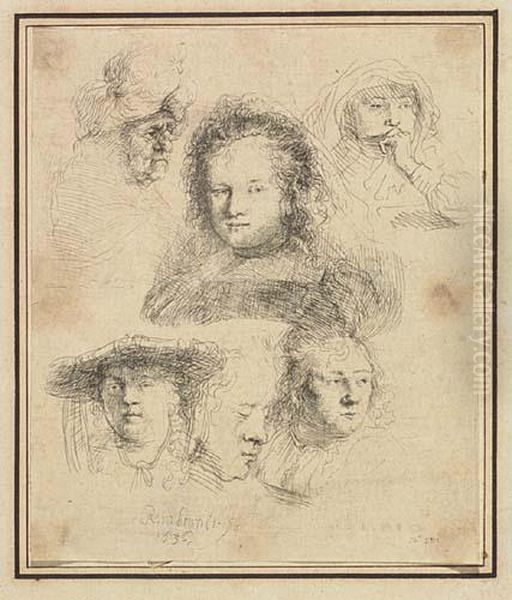 Untitled Oil Painting by Harmenszoon van Rijn Rembrandt