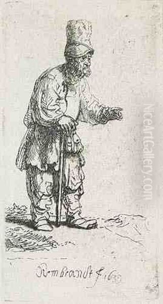 Untitled Oil Painting by Harmenszoon van Rijn Rembrandt