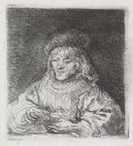 Untitled Oil Painting by Harmenszoon van Rijn Rembrandt