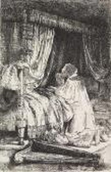 Untitled Oil Painting by Harmenszoon van Rijn Rembrandt