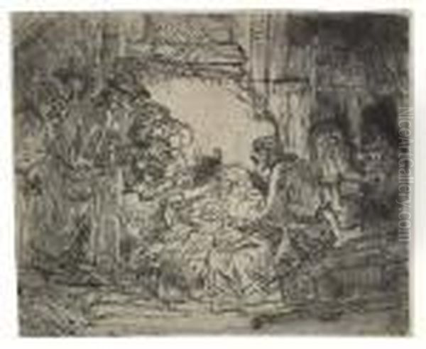 Untitled Oil Painting by Harmenszoon van Rijn Rembrandt