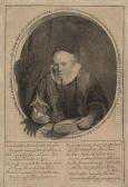 Jan Cornelis Sylvius, Preacher Oil Painting by Harmenszoon van Rijn Rembrandt