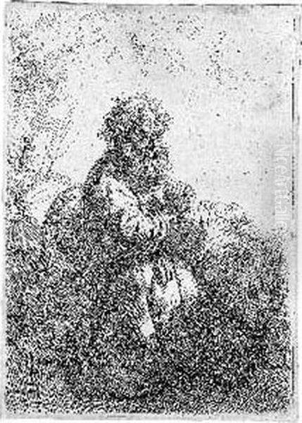 Saint Jerome A Genoux. 1633. Oil Painting by Harmenszoon van Rijn Rembrandt