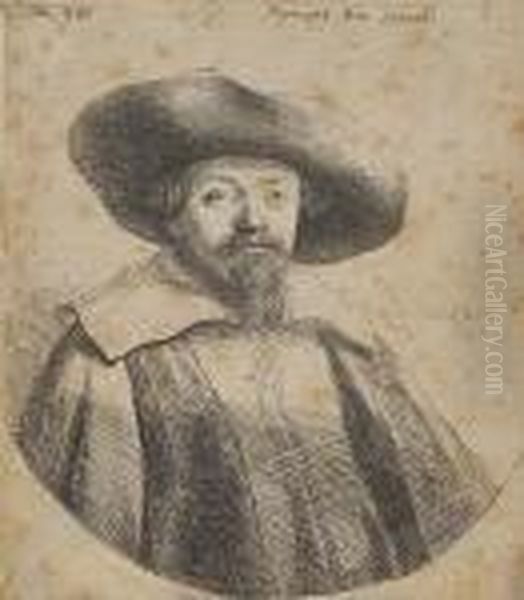 Samuel Menasseh Ben Israel Oil Painting by Harmenszoon van Rijn Rembrandt