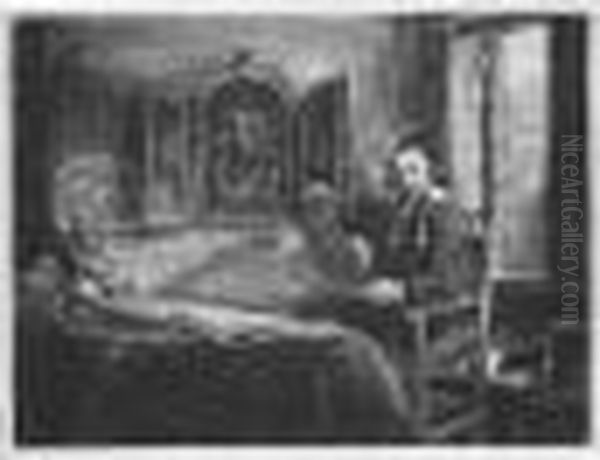 Abraham Francen, Apothecary (b., Holl.273; H.291; Bb.57-2) Oil Painting by Harmenszoon van Rijn Rembrandt