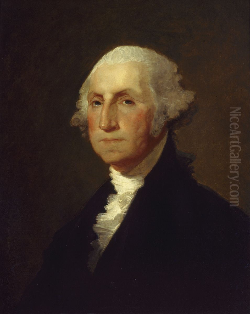 George Washington Oil Painting by Gilbert Stuart