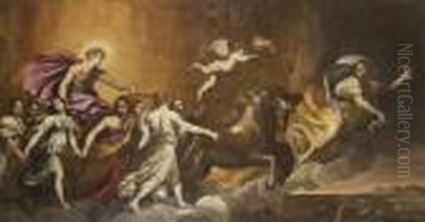 L'aurore Oil Painting by Guido Reni