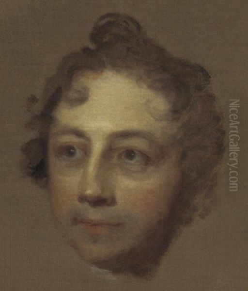 Washington Allston Oil Painting by Gilbert Stuart