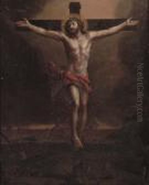 The Crucifixion Oil Painting by Guido Reni