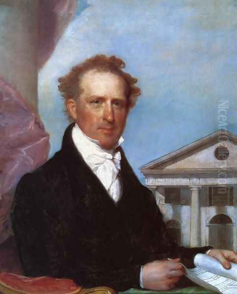 Josiah Quincy I Oil Painting by Gilbert Stuart