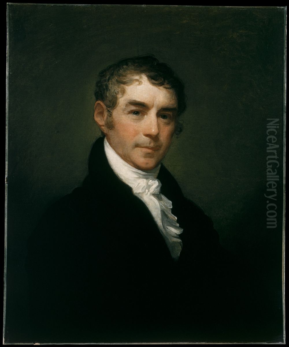William Eustis Oil Painting by Gilbert Stuart