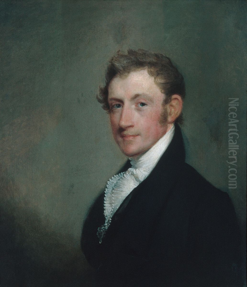 David Sears, Jr. Oil Painting by Gilbert Stuart