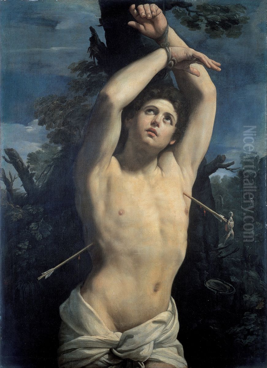 Saint Sebastian Oil Painting by Guido Reni