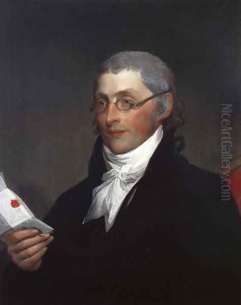 Edward Penington Oil Painting by Gilbert Stuart