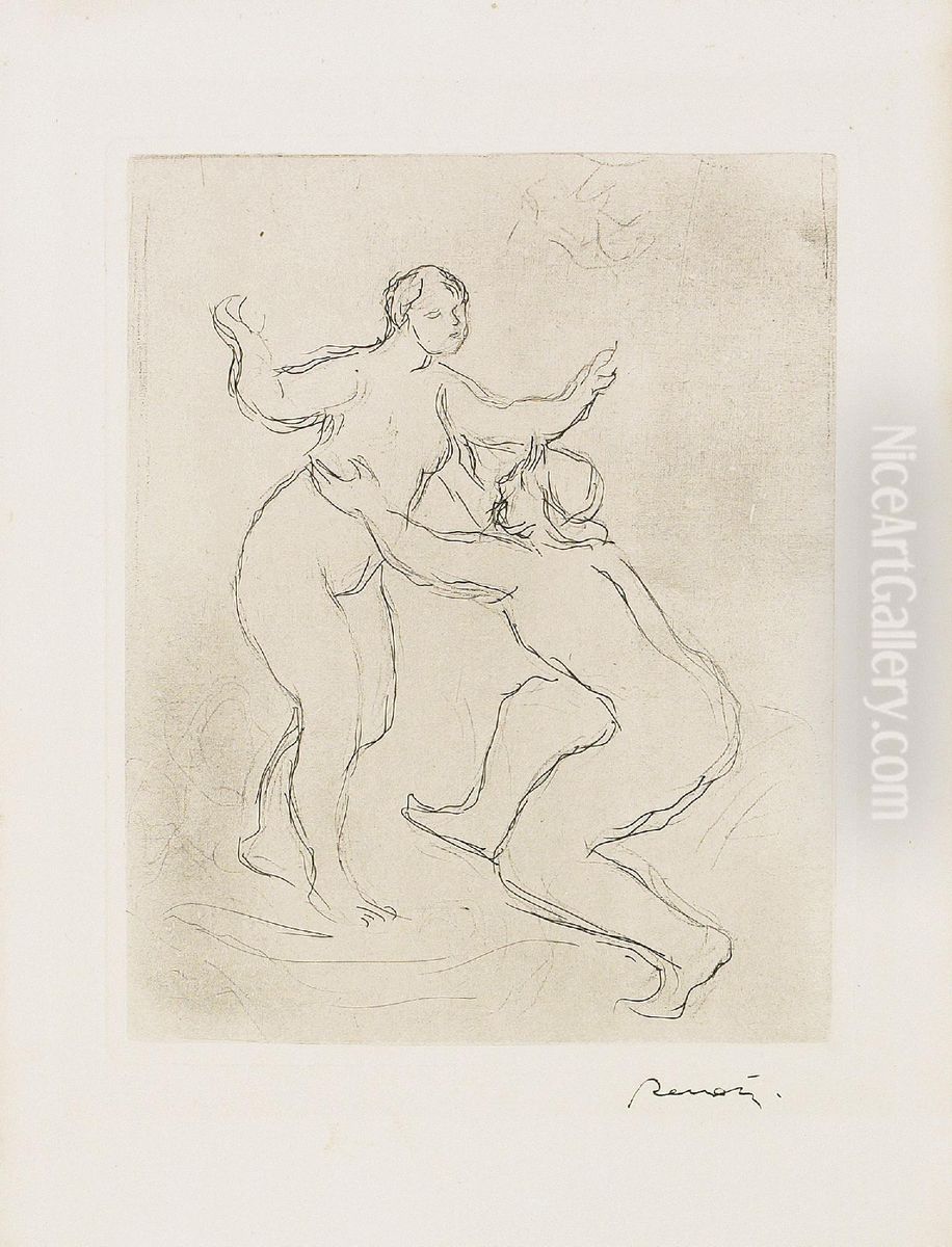 Le Fleuve Scamandre Oil Painting by Pierre Auguste Renoir