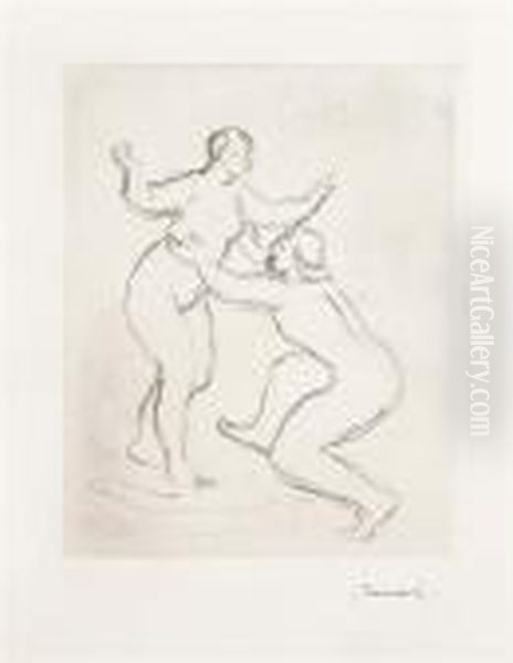 La Fleuve Scamandre Oil Painting by Pierre Auguste Renoir