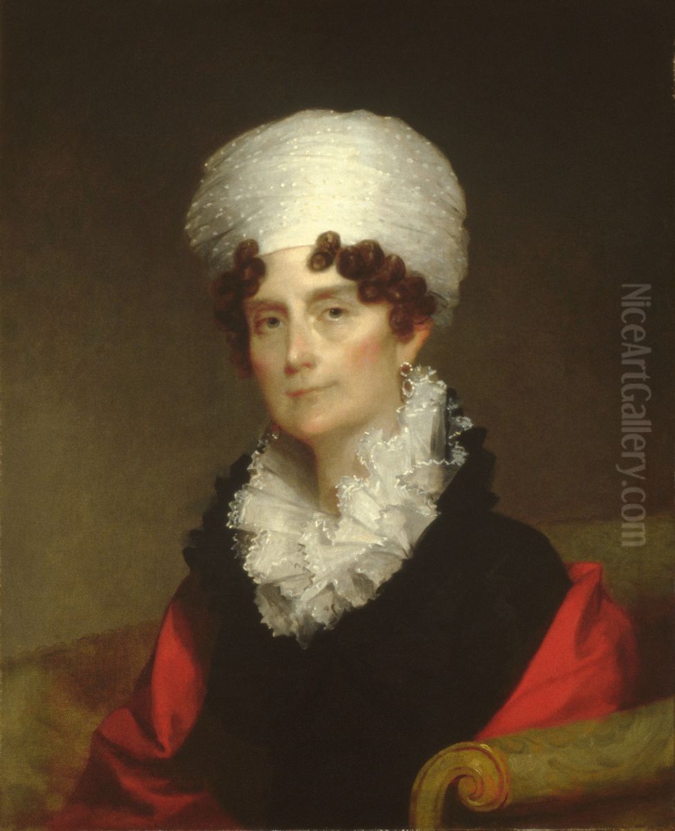 Mrs. Andrew Sigourney Oil Painting by Gilbert Stuart