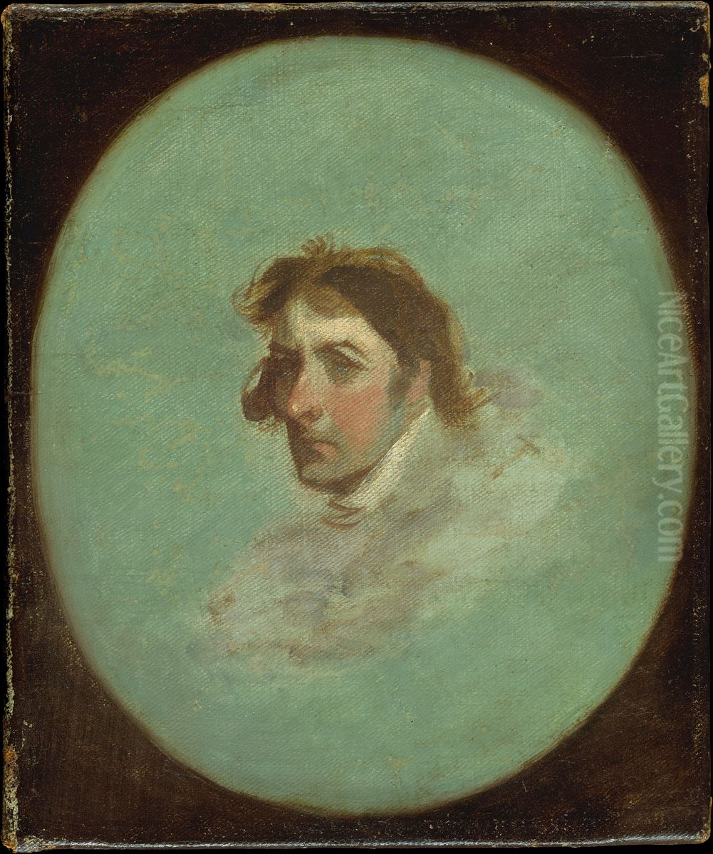 Portrait of the Artist Oil Painting by Gilbert Stuart