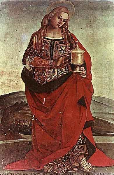 Mary Magdalene 1504 Oil Painting by Francesco Signorelli