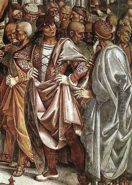 Sermon and Deeds of the Antichrist (detail-4) 1499-1502 Oil Painting by Francesco Signorelli