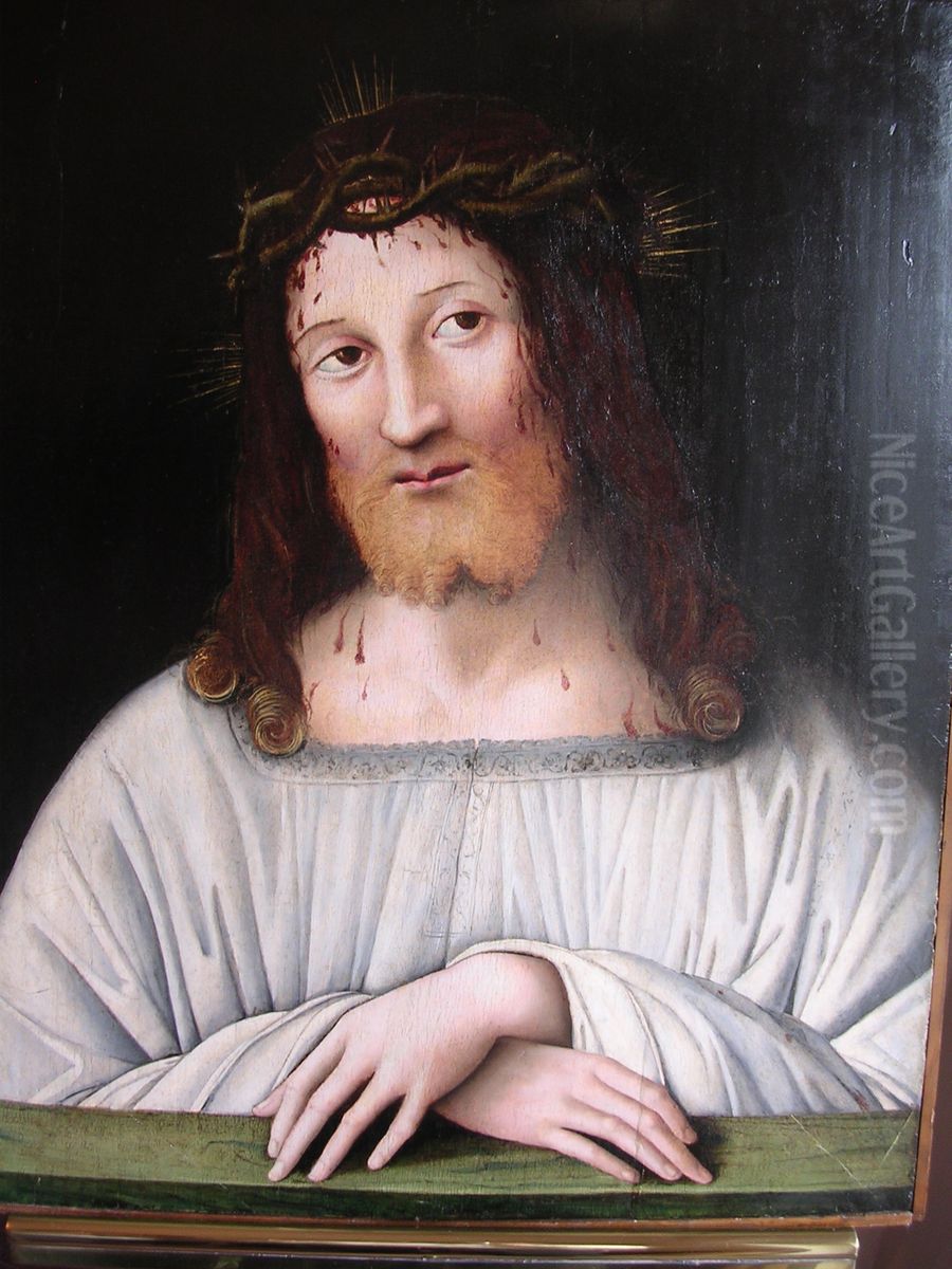 Ecce Homo Oil Painting by Andrea Solari