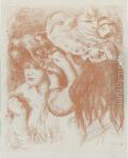 Le Chapeau Epingle, 1
Re
 Planche Oil Painting by Pierre Auguste Renoir