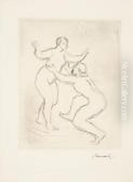 Untitled Oil Painting by Pierre Auguste Renoir