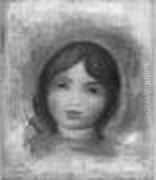 Sera Repertorie Et Reproduit Dans Le Catalogue Raisonne De L'oeuvre
 De Pierre-auguste Renoir En Preparation Aux Editions Bernheim-jeune
 Par Mm. Guy-patrice Et Michel Dauberville. Oil Painting by Pierre Auguste Renoir