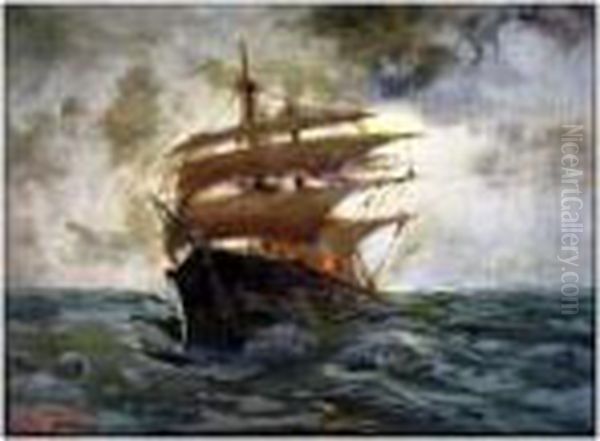 Senza Titolo Oil Painting by Renuccio Renucci