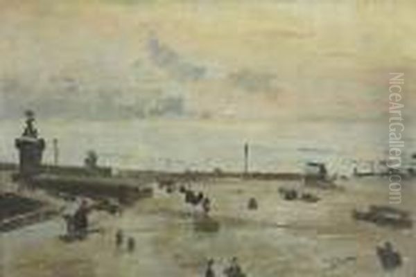 Nakyma Pietarin Keisarillisesta Taideakatemiasta Oil Painting by Repin Iliya