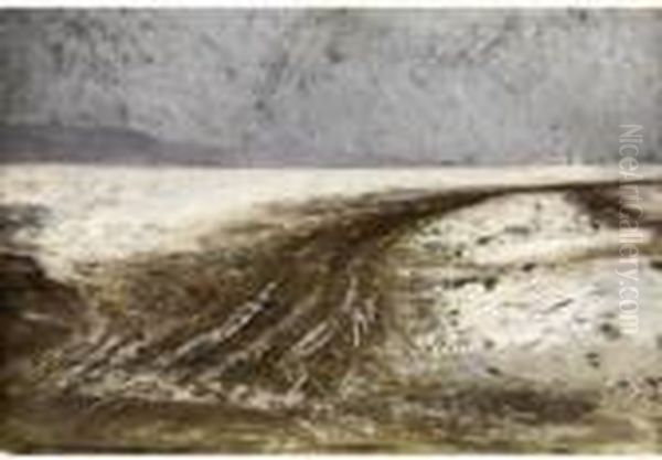 Strasse Im Winter Oil Painting by Repin Iliya