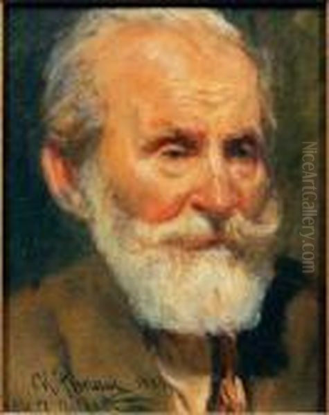 Portrait Du Savant Pavlov Oil Painting by Repin Iliya