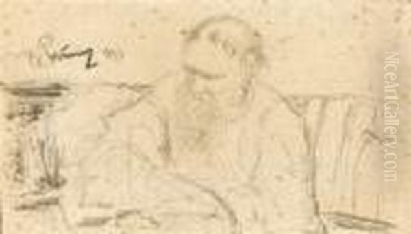 Lew (leo) Nikolajewitsch Graf
 Tolstoi Oil Painting by Repin Iliya