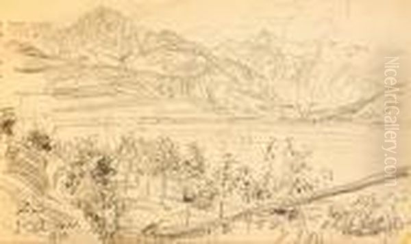 Zell Am See Oil Painting by Repin Iliya